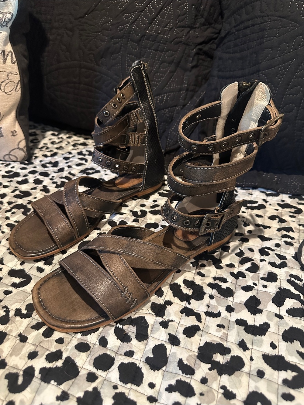 Freebird by Steven Brown Strappy Gladiator Sandals